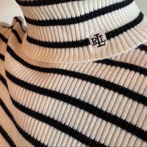Turtleneck Ribbed Sweater